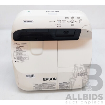 Epson (EB-585Wi) WXGA 3LCD Projector