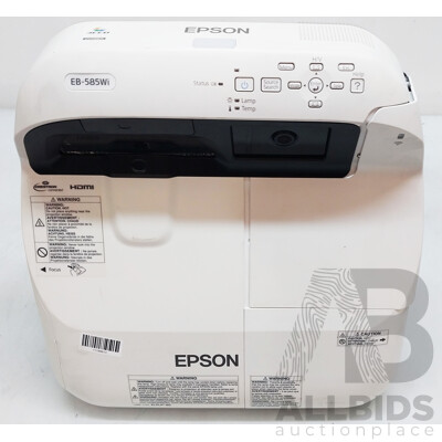 Epson (EB-585Wi) WXGA 3LCD Projector