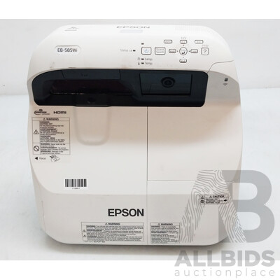Epson (EB-585Wi) WXGA 3LCD Projector