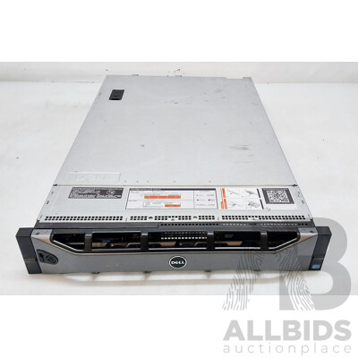 Dell (E14S) PowerEdge R720 Dual Intel Xeon (E5-2609) 2.4GHz 4-Core CPU 2RU Server W/ 32GB DDR3