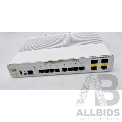 Cisco (WS-C3560CX-12PD-S) Catalyst 3560-CX Series 12-Port Gigabit Ethernet PoE+ Compact Switch