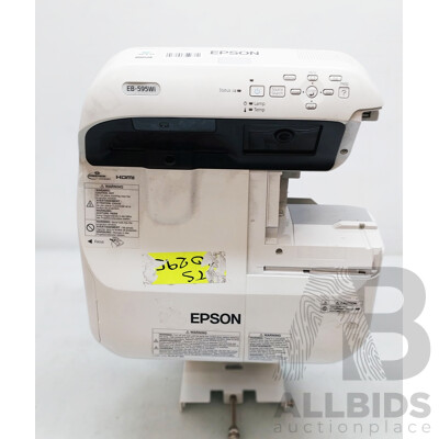 Epson (EB-595Wi) WXGA 3LCD Projector