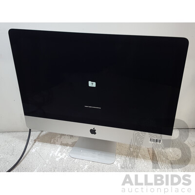 Apple (A1418) Intel Core i5 (7400) 3.00GHz-3.50GHz 4-Core CPU 21.5-Inch Retina 4K iMac (Mid-2017)