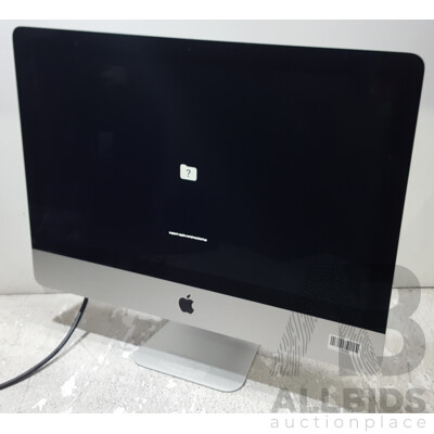Apple (A1418) Intel Core i5 (7400) 3.00GHz-3.50GHz 4-Core CPU 21.5-Inch Retina 4K iMac (Mid-2017)
