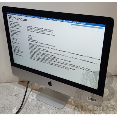 Apple (A1418) Intel Core i5 (5250U) 1.60GHz-2.70GHz 2-Core CPU 21.5-Inch iMac (Late 2015)
