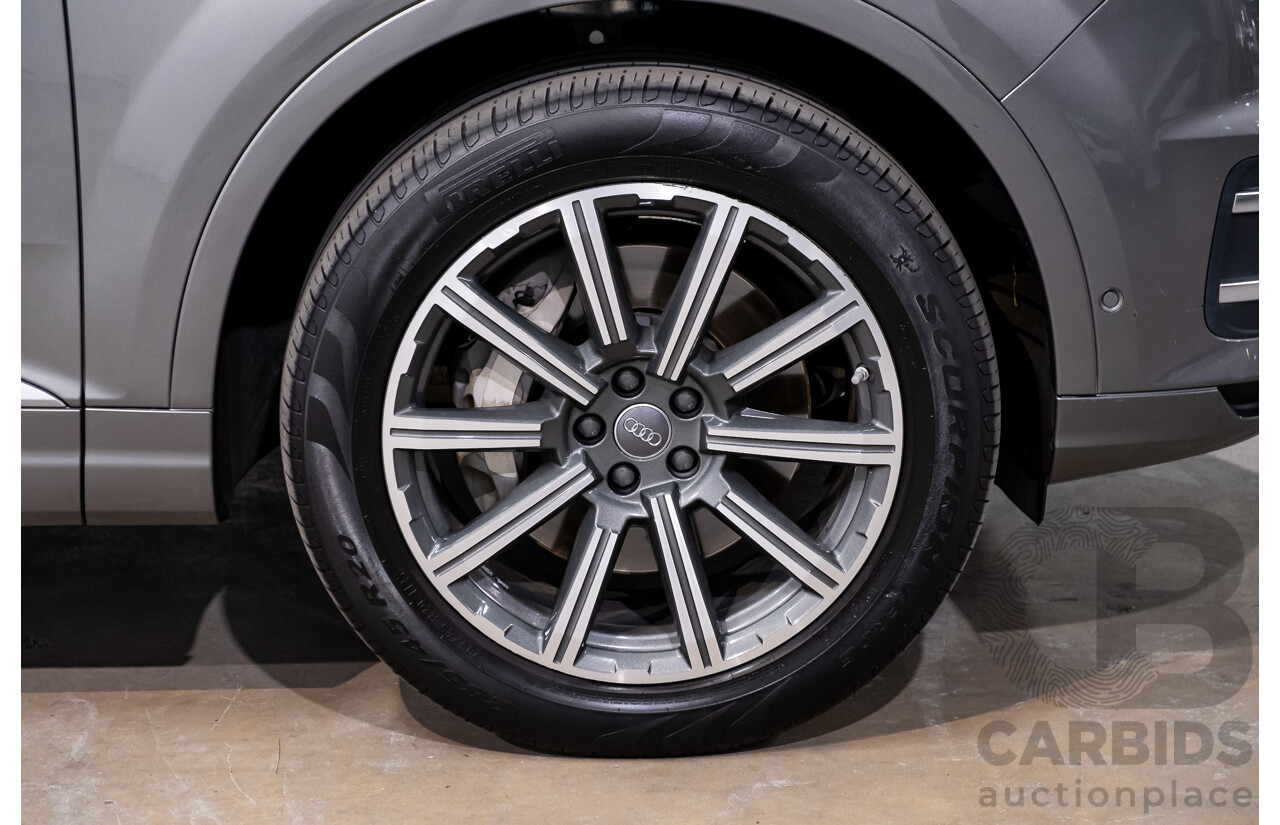 11/2015 Audi Q7 3.0 TDI Quattro (AWD) 4M 4d Wagon Graphite Grey Metallic Turbo Diesel V6 3.0L - 7 Seater