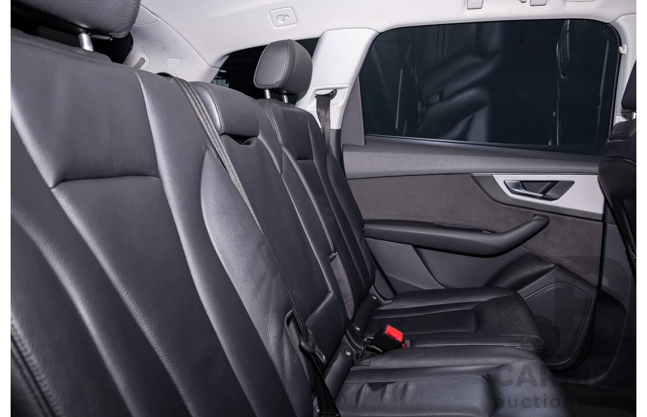 11/2015 Audi Q7 3.0 TDI Quattro (AWD) 4M 4d Wagon Graphite Grey Metallic Turbo Diesel V6 3.0L - 7 Seater