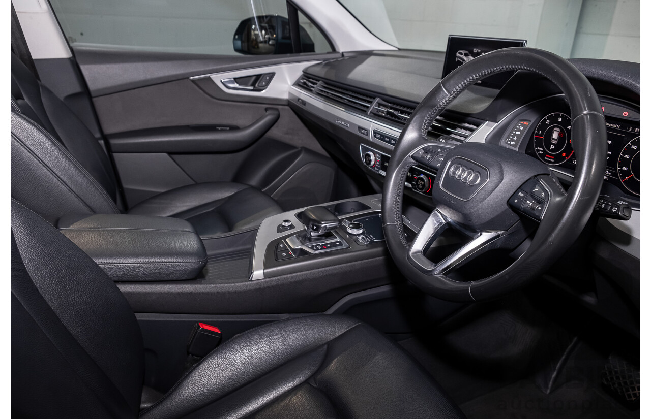 11/2015 Audi Q7 3.0 TDI Quattro (AWD) 4M 4d Wagon Graphite Grey Metallic Turbo Diesel V6 3.0L - 7 Seater