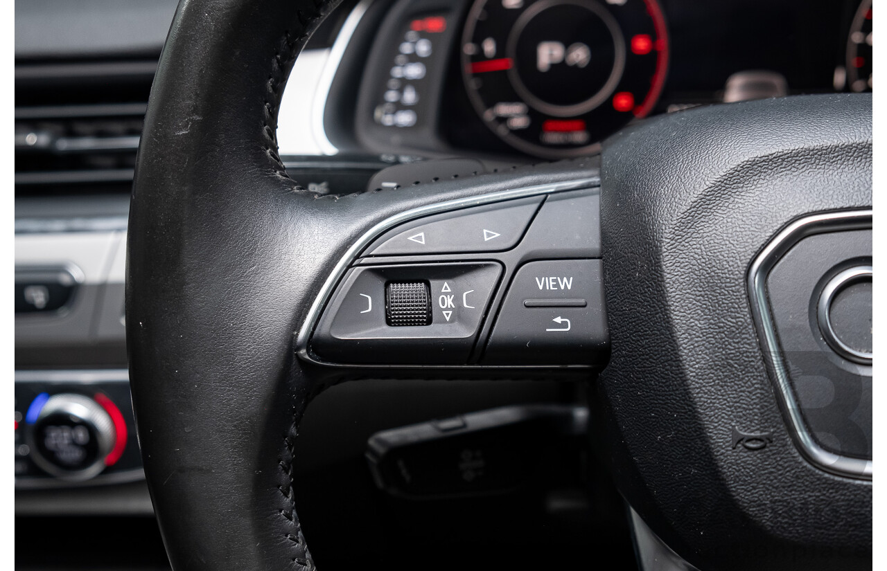 11/2015 Audi Q7 3.0 TDI Quattro (AWD) 4M 4d Wagon Graphite Grey Metallic Turbo Diesel V6 3.0L - 7 Seater