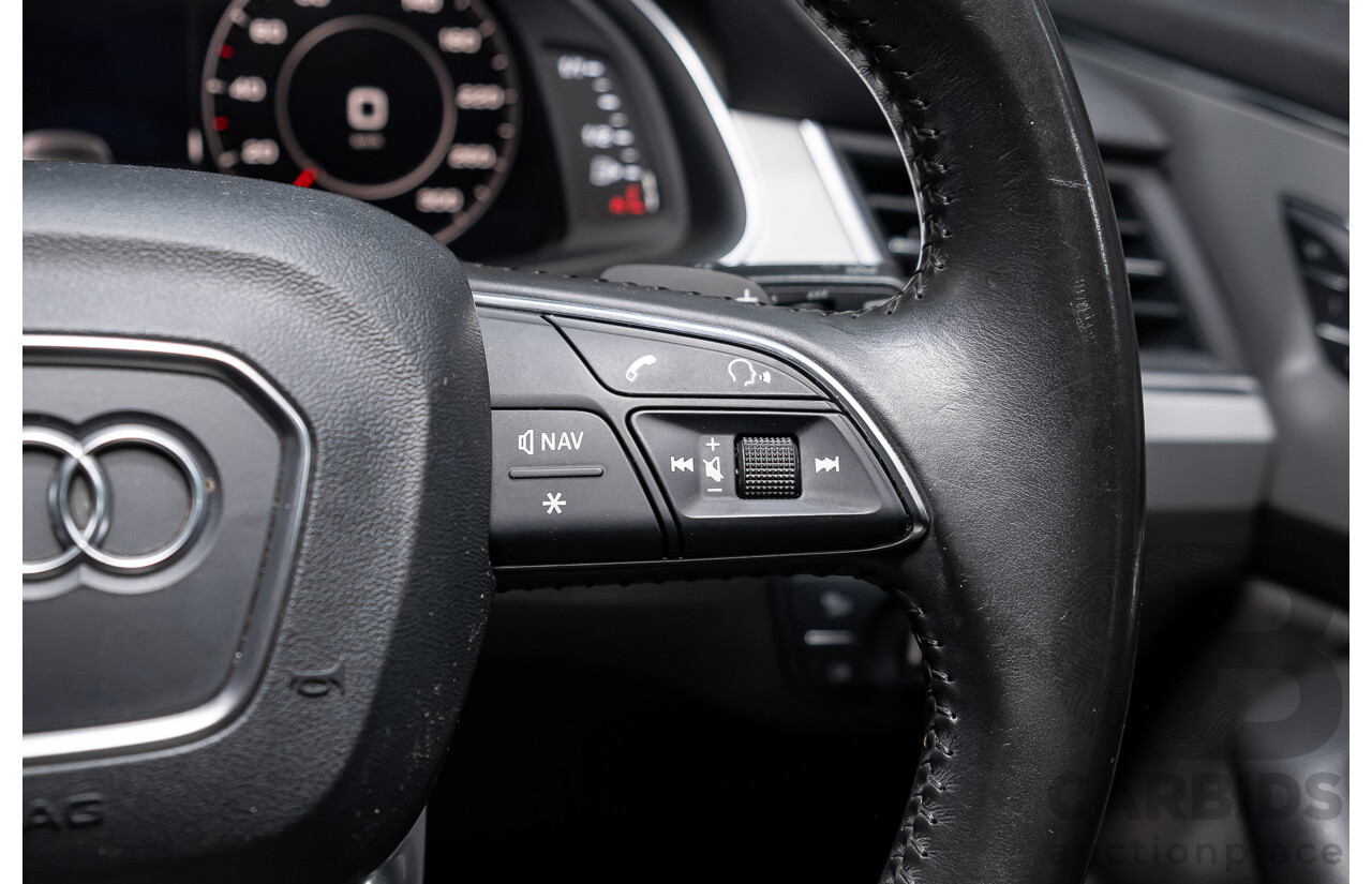 11/2015 Audi Q7 3.0 TDI Quattro (AWD) 4M 4d Wagon Graphite Grey Metallic Turbo Diesel V6 3.0L - 7 Seater