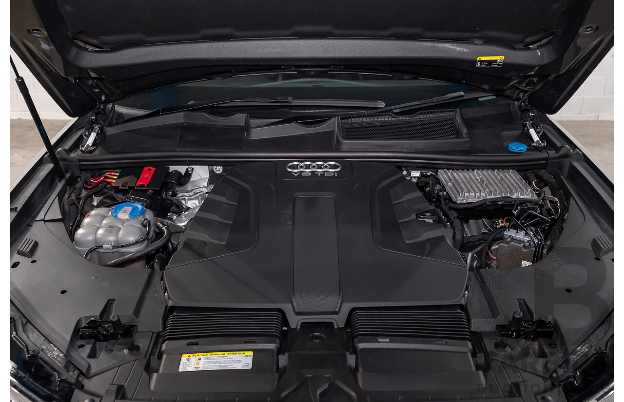 11/2015 Audi Q7 3.0 TDI Quattro (AWD) 4M 4d Wagon Graphite Grey Metallic Turbo Diesel V6 3.0L - 7 Seater