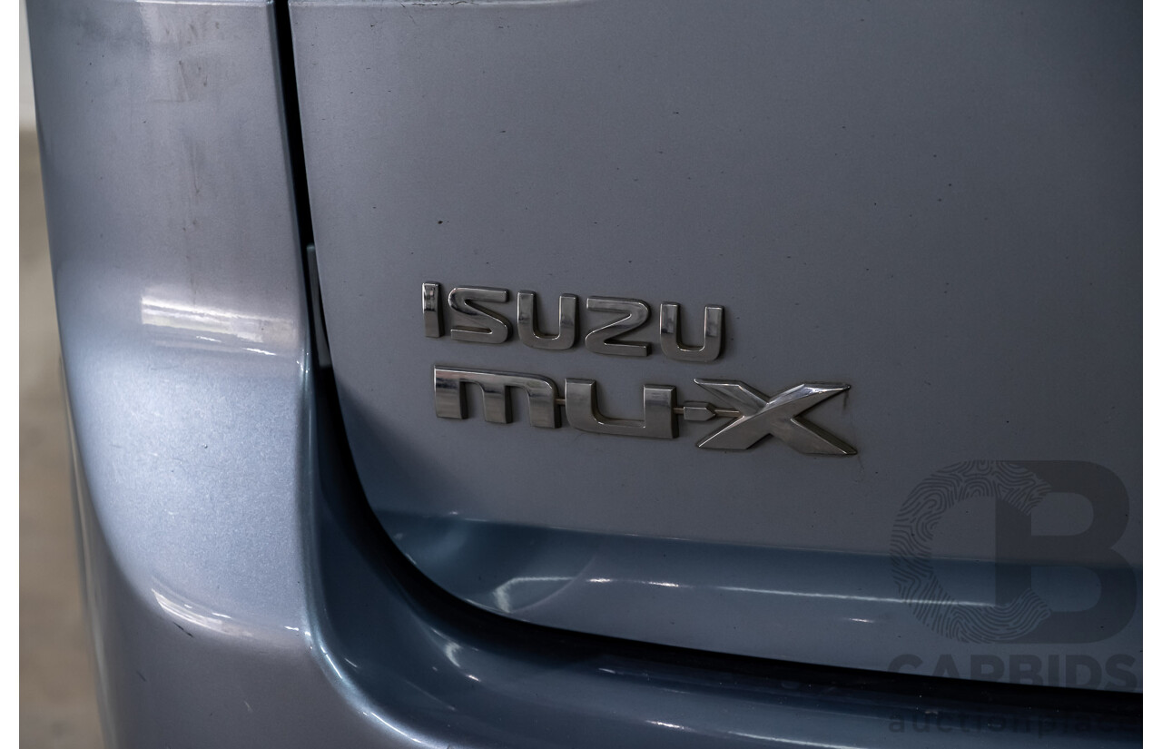 05/2016 Isuzu MU-X LS-T (4x4) UC MY15 4d Wagon Fjord Blue Metallic Turbo Diesel 3.0L
