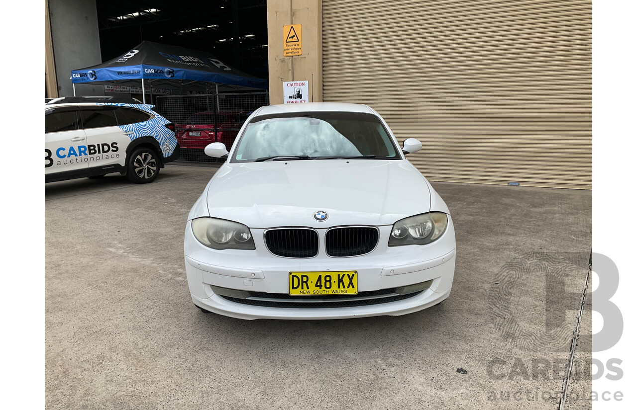 7/2008 BMW 120i E87 MY07 Upgrade 5d Hatchback White 2.0L