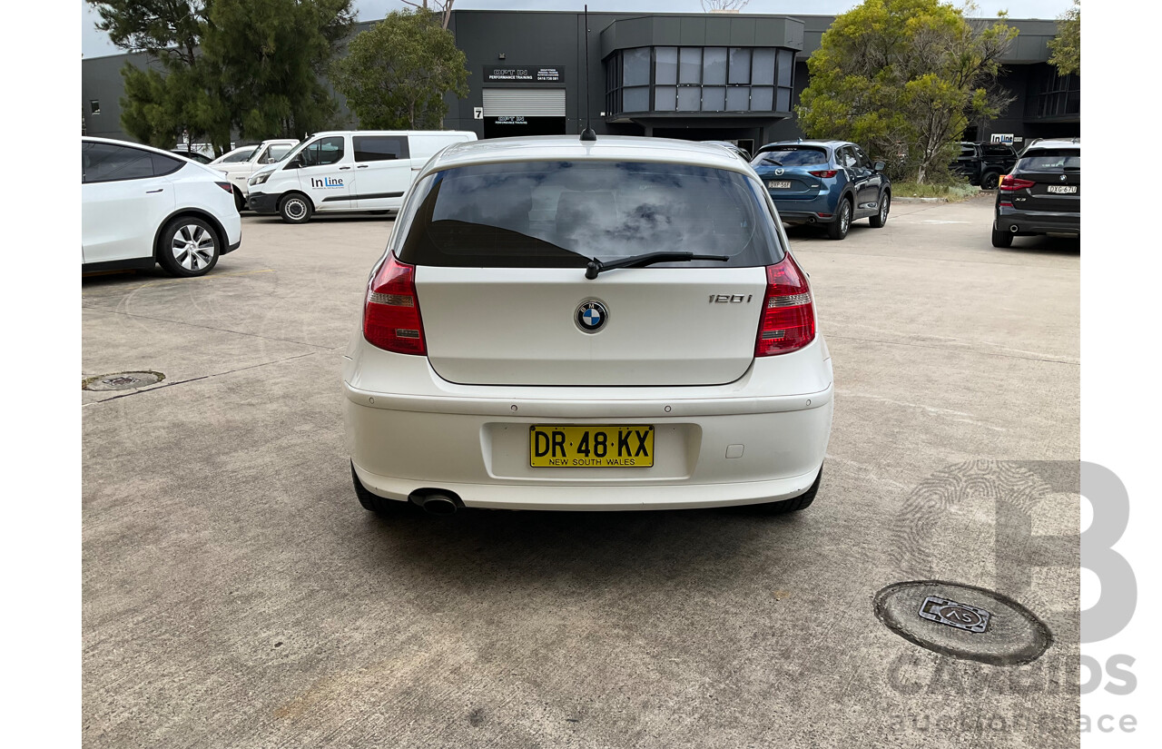 7/2008 BMW 120i E87 MY07 Upgrade 5d Hatchback White 2.0L