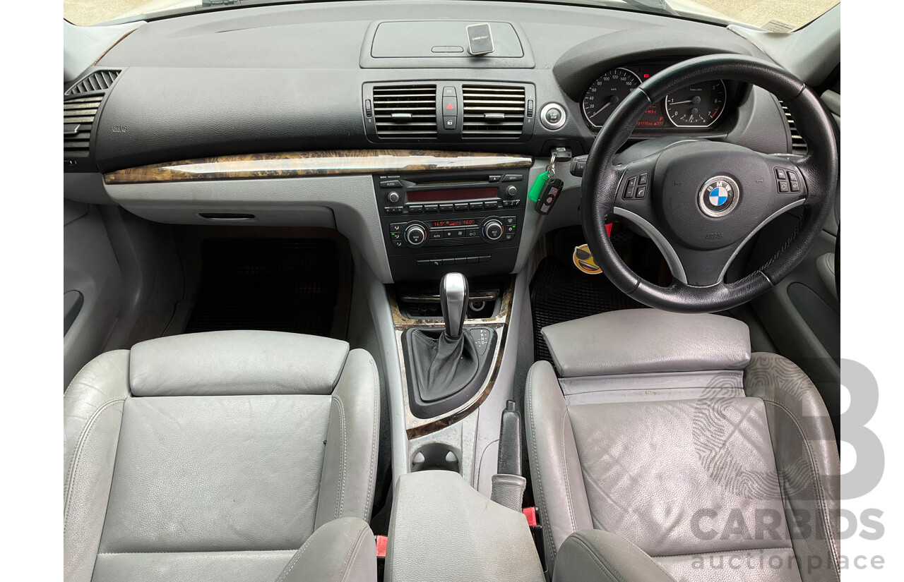 7/2008 BMW 120i E87 MY07 Upgrade 5d Hatchback White 2.0L