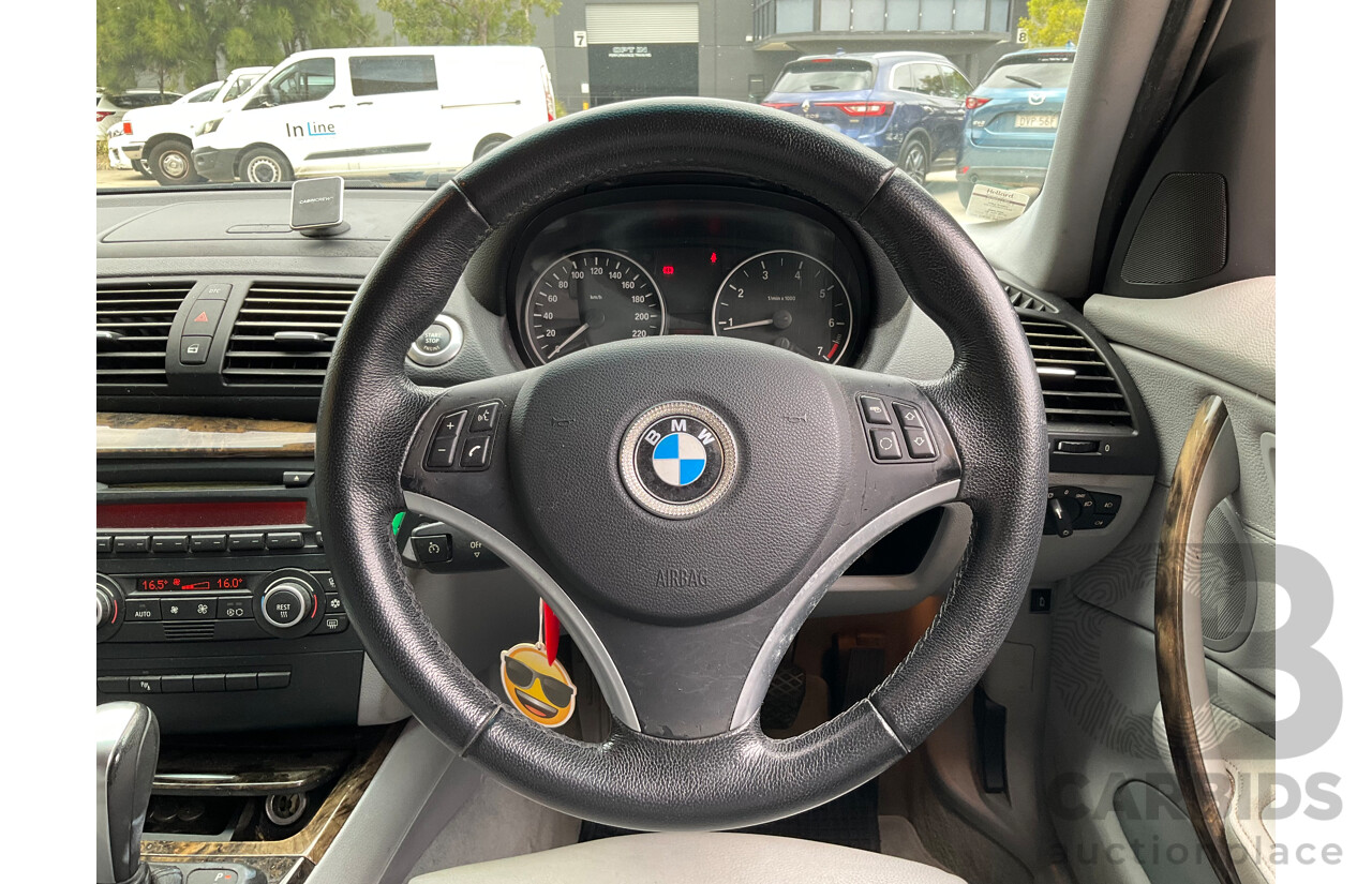 7/2008 BMW 120i E87 MY07 Upgrade 5d Hatchback White 2.0L