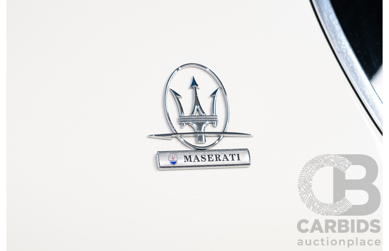 2/2017 Maserati Levante (AWD) M161 MY17 4d Wagon White Turbo Diesel V6 3.0L