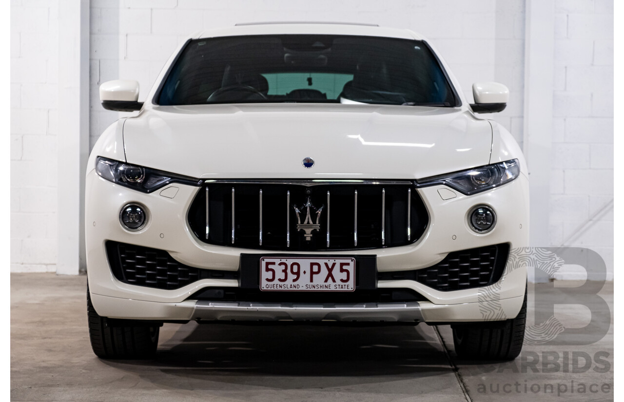 2/2017 Maserati Levante (AWD) M161 MY17 4d Wagon White Turbo Diesel V6 3.0L