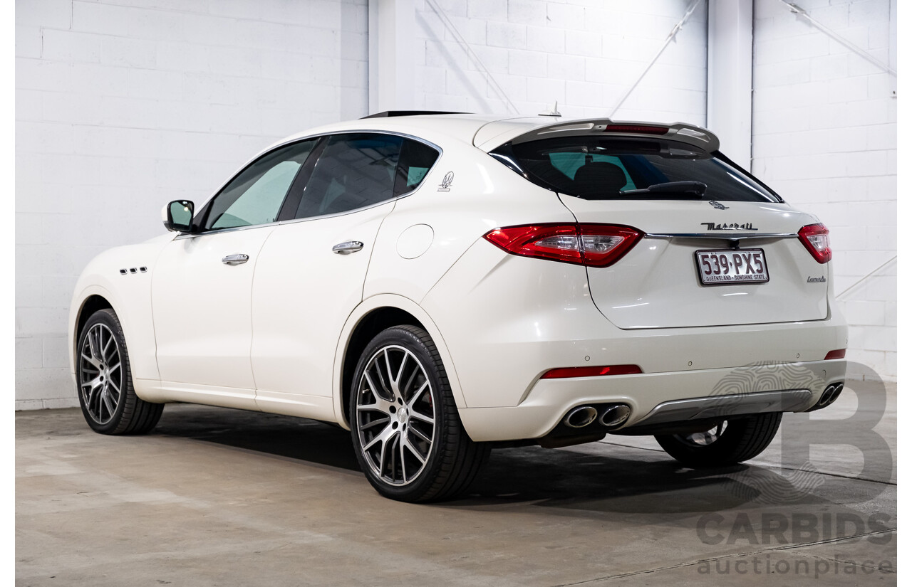 2/2017 Maserati Levante (AWD) M161 MY17 4d Wagon White Turbo Diesel V6 3.0L
