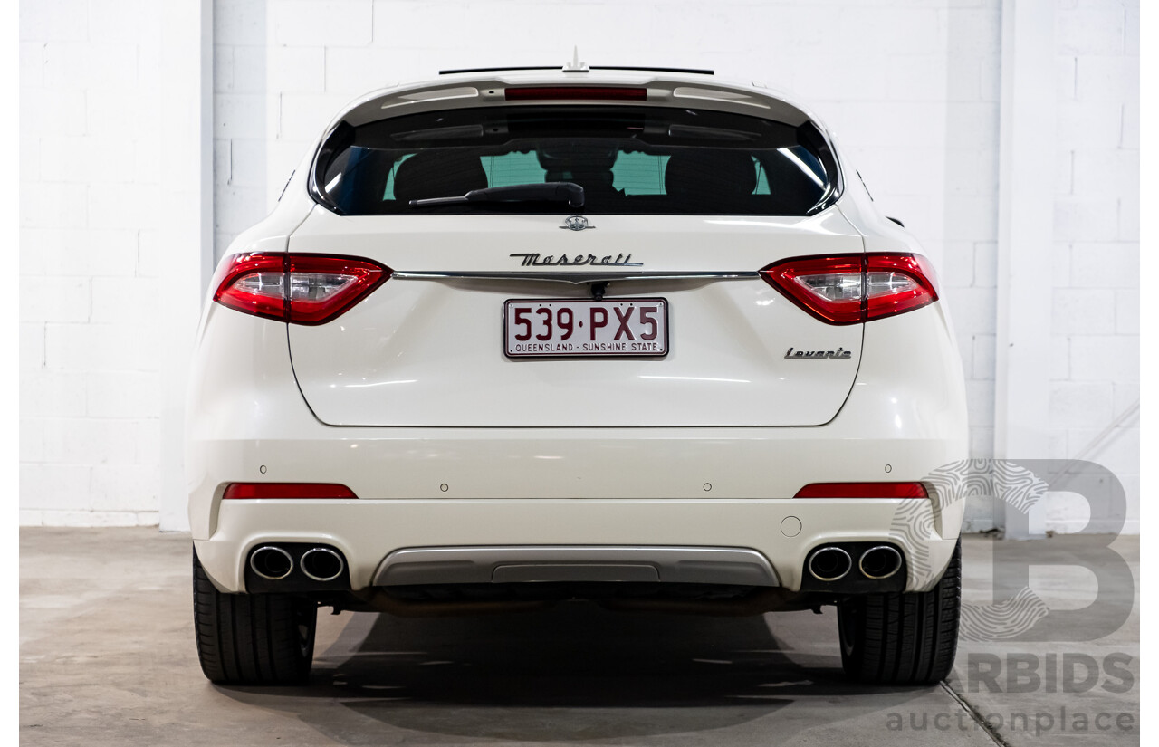 2/2017 Maserati Levante (AWD) M161 MY17 4d Wagon White Turbo Diesel V6 3.0L