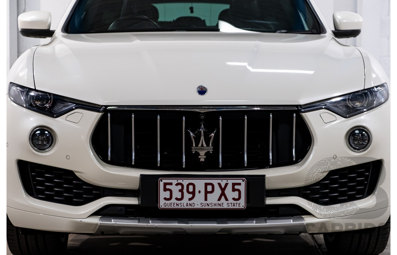 2/2017 Maserati Levante (AWD) M161 MY17 4d Wagon White Turbo Diesel V6 3.0L