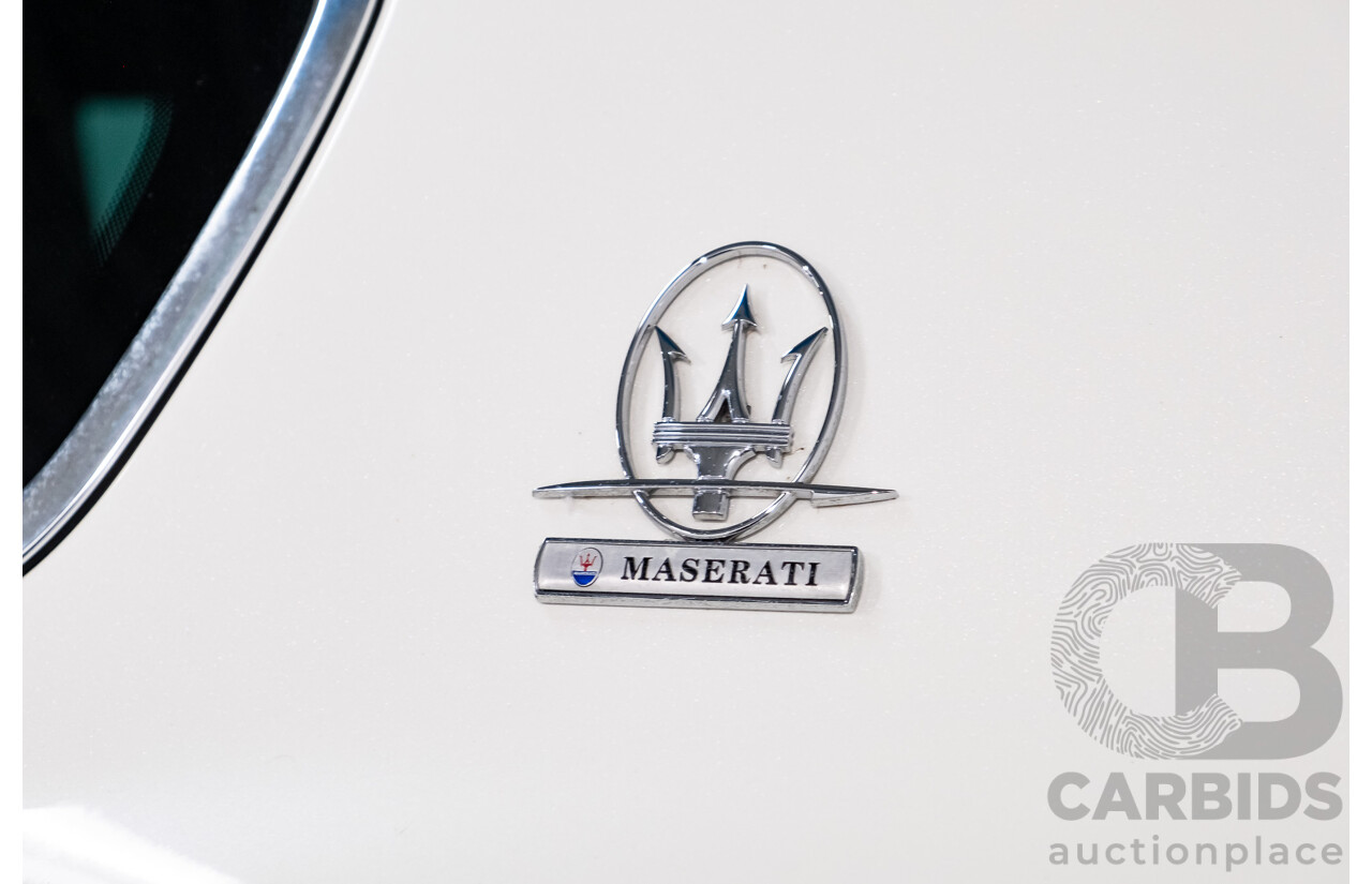 2/2017 Maserati Levante (AWD) M161 MY17 4d Wagon White Turbo Diesel V6 3.0L