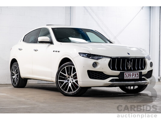 2/2017 Maserati Levante (AWD) M161 MY17 4d Wagon White Turbo Diesel V6 3.0L