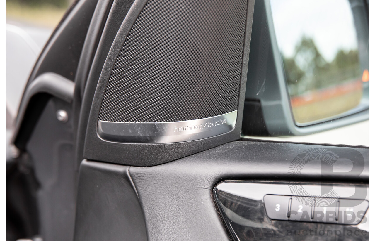 6/2012 Mercedes-Benz ML 63 AMG (4x4) 166 4d Wagon Palladium Silver Metallic Twin Turbo V8 5.5L