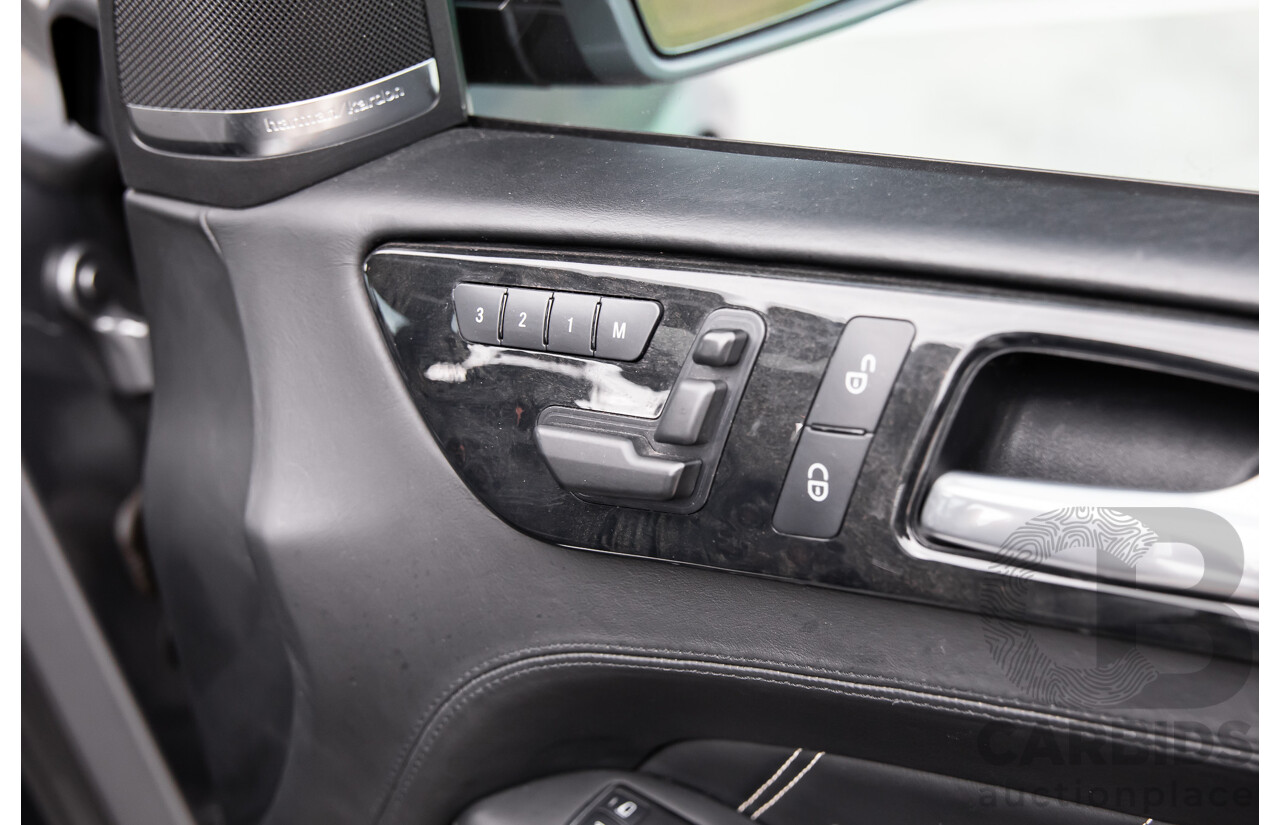 6/2012 Mercedes-Benz ML 63 AMG (4x4) 166 4d Wagon Palladium Silver Metallic Twin Turbo V8 5.5L