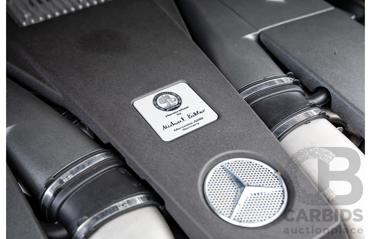 6/2012 Mercedes-Benz ML 63 AMG (4x4) 166 4d Wagon Palladium Silver Metallic Twin Turbo V8 5.5L