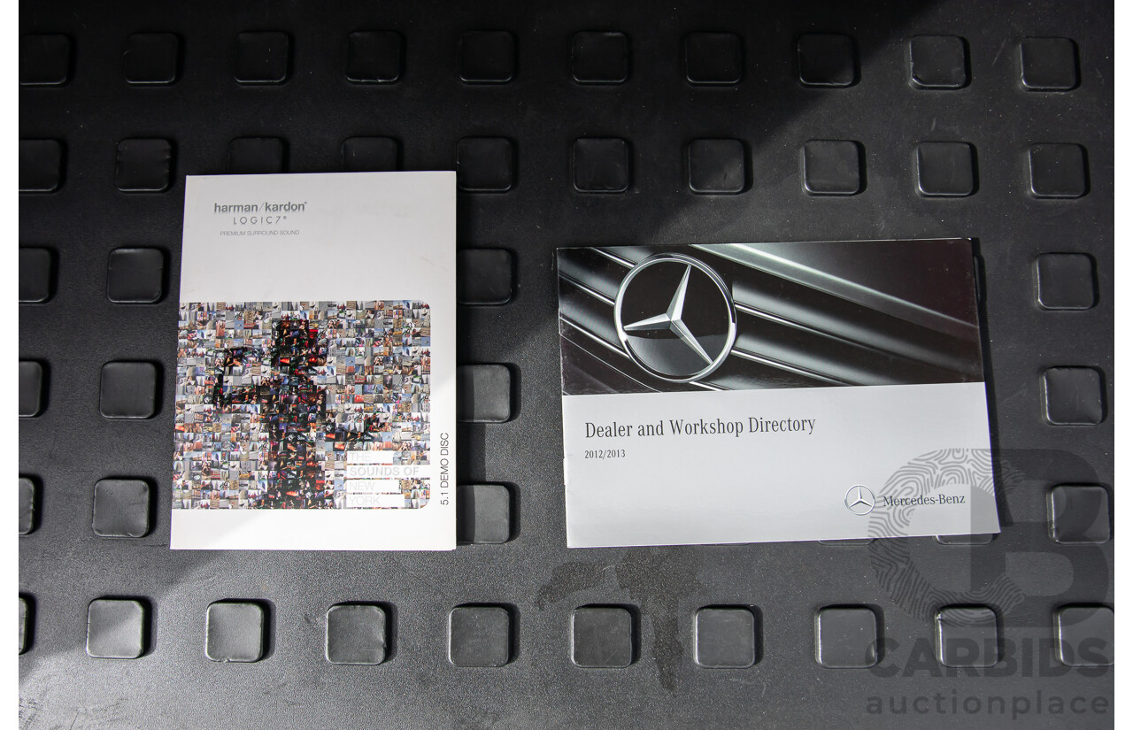 6/2012 Mercedes-Benz ML 63 AMG (4x4) 166 4d Wagon Palladium Silver Metallic Twin Turbo V8 5.5L