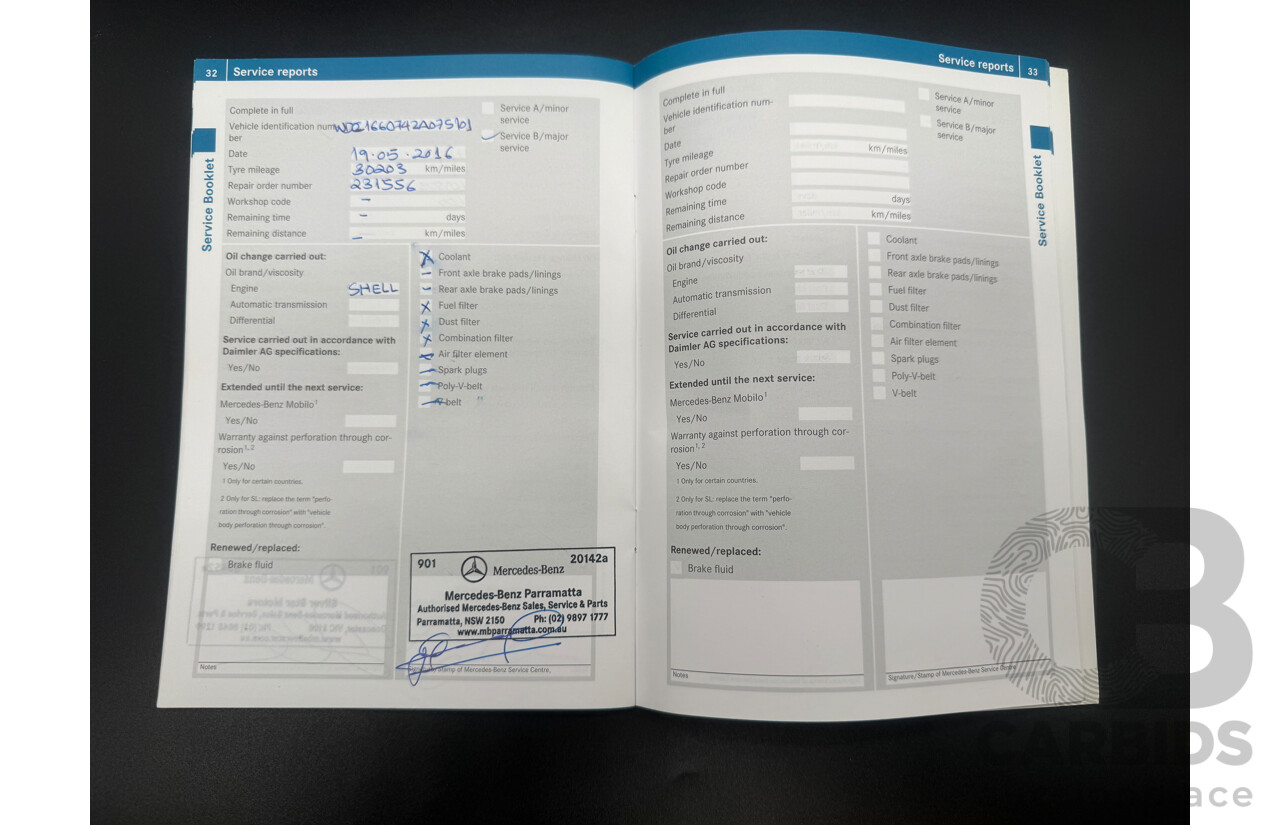 6/2012 Mercedes-Benz ML 63 AMG (4x4) 166 4d Wagon Palladium Silver Metallic Twin Turbo V8 5.5L