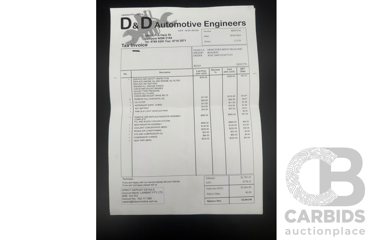6/2012 Mercedes-Benz ML 63 AMG (4x4) 166 4d Wagon Palladium Silver Metallic Twin Turbo V8 5.5L