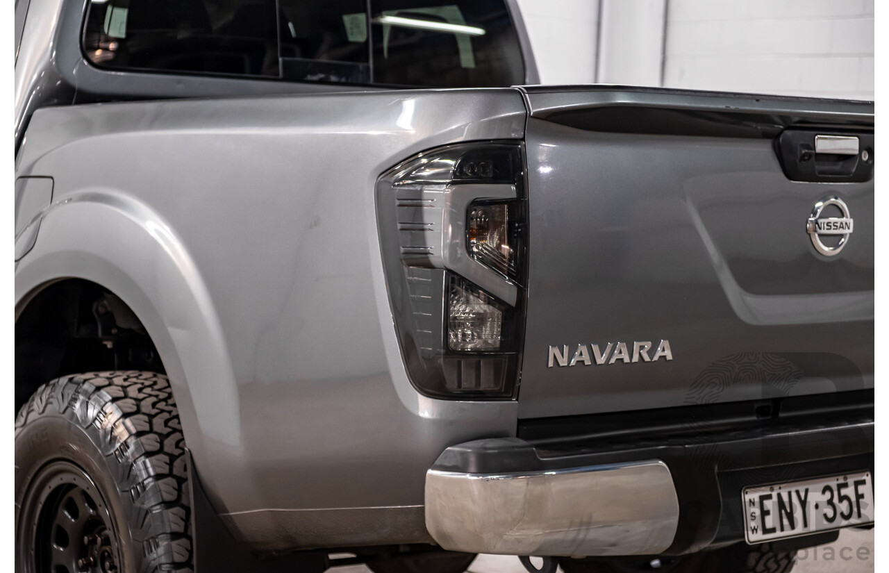 04/2017 Nissan Navara ST (4x4) D23 Series II Dual Cab Utility Grey Turbo Diesel 2.3L