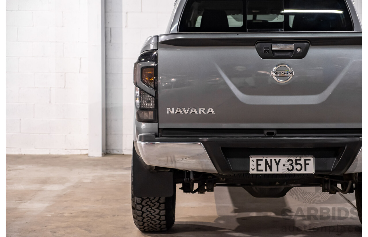 04/2017 Nissan Navara ST (4x4) D23 Series II Dual Cab Utility Grey Turbo Diesel 2.3L