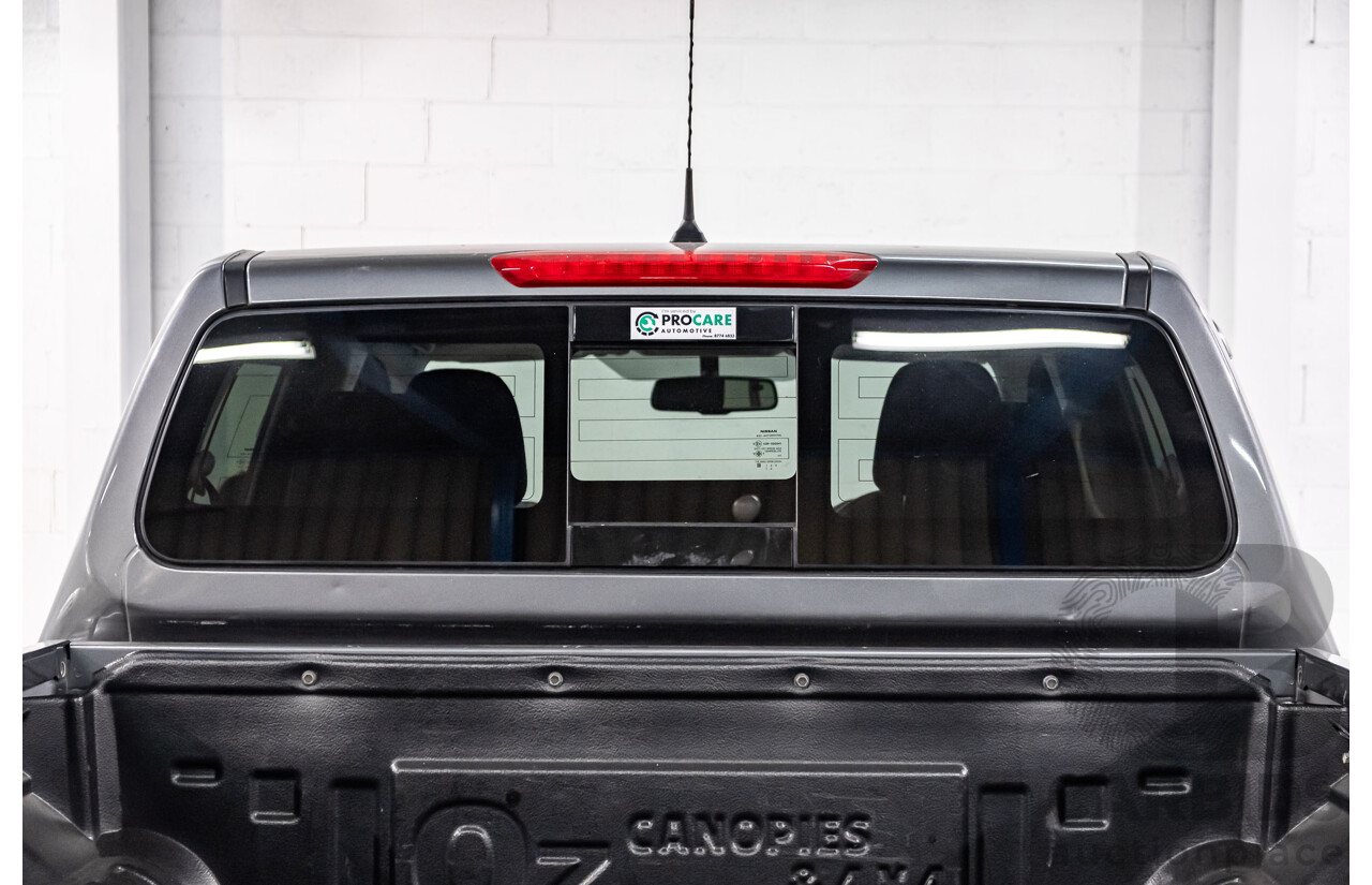 04/2017 Nissan Navara ST (4x4) D23 Series II Dual Cab Utility Grey Turbo Diesel 2.3L