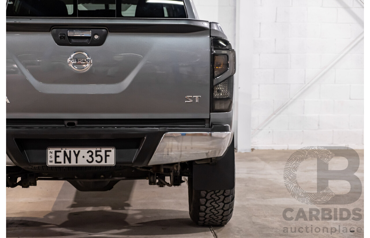 04/2017 Nissan Navara ST (4x4) D23 Series II Dual Cab Utility Grey Turbo Diesel 2.3L