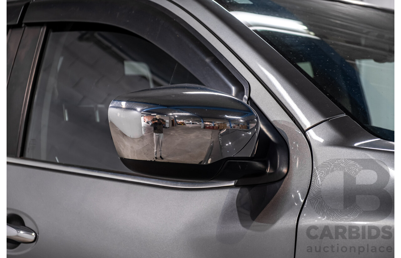 04/2017 Nissan Navara ST (4x4) D23 Series II Dual Cab Utility Grey Turbo Diesel 2.3L