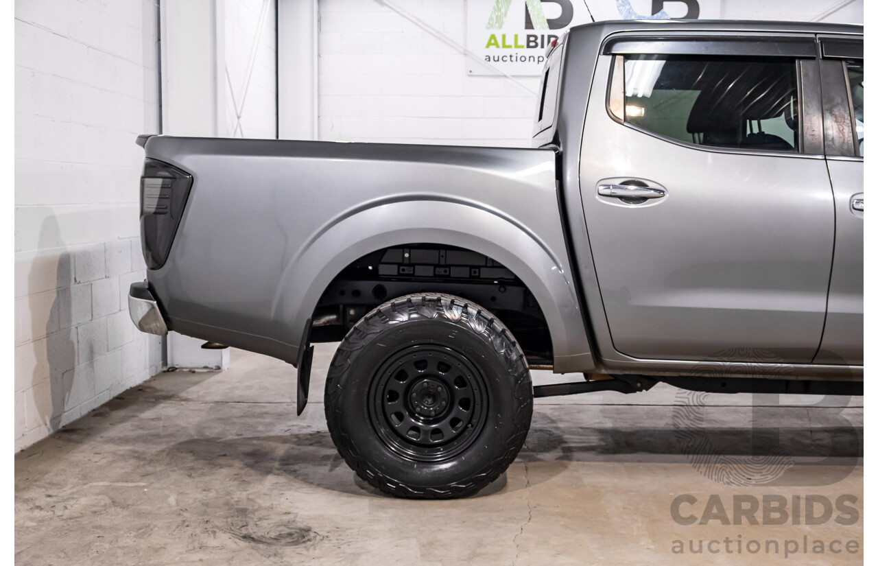 04/2017 Nissan Navara ST (4x4) D23 Series II Dual Cab Utility Grey Turbo Diesel 2.3L