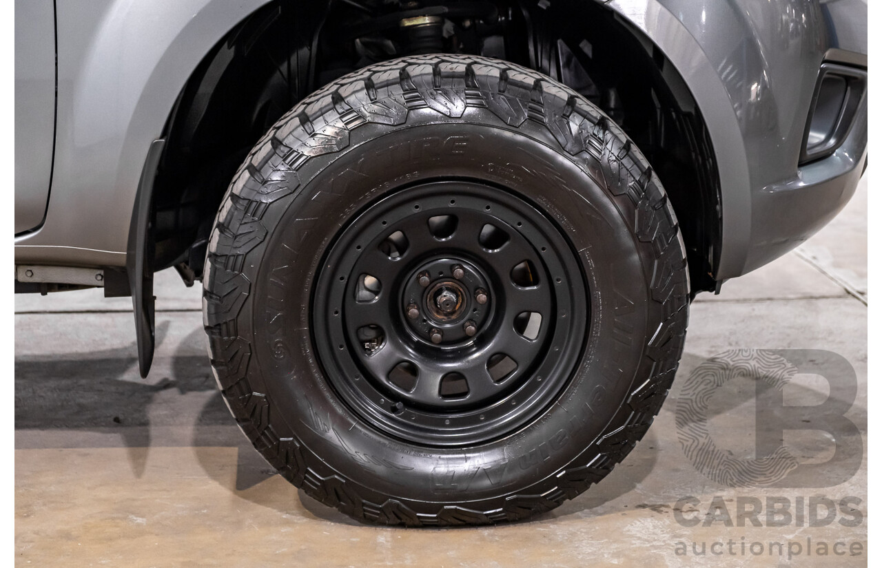 04/2017 Nissan Navara ST (4x4) D23 Series II Dual Cab Utility Grey Turbo Diesel 2.3L