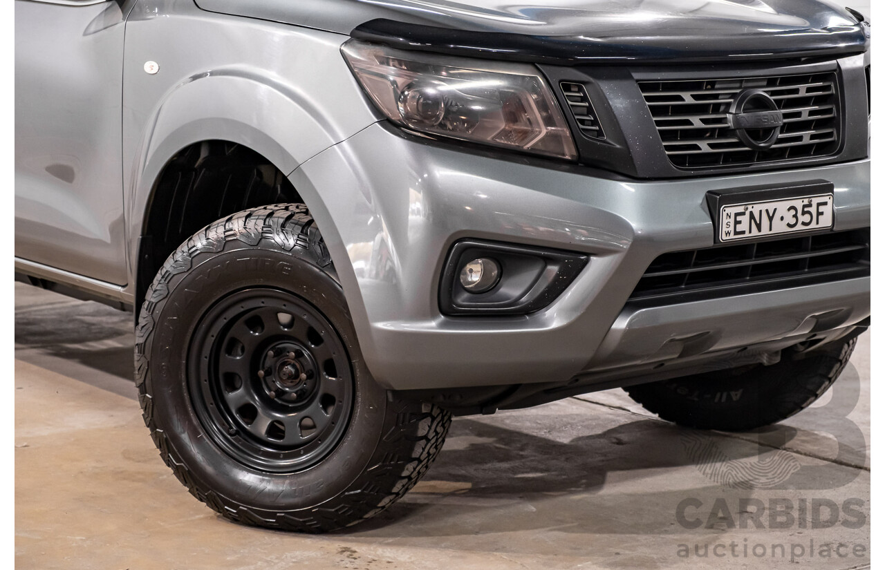 04/2017 Nissan Navara ST (4x4) D23 Series II Dual Cab Utility Grey Turbo Diesel 2.3L