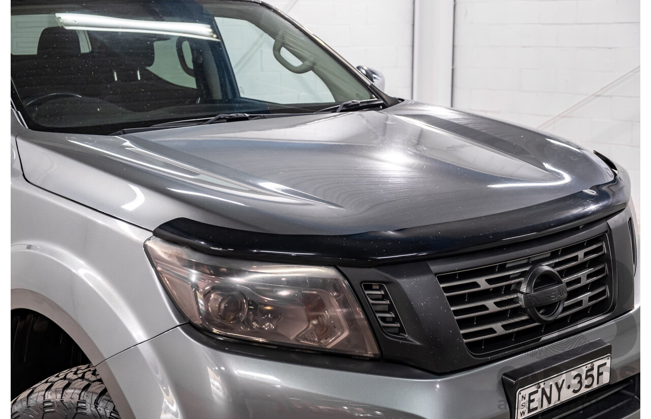 04/2017 Nissan Navara ST (4x4) D23 Series II Dual Cab Utility Grey Turbo Diesel 2.3L