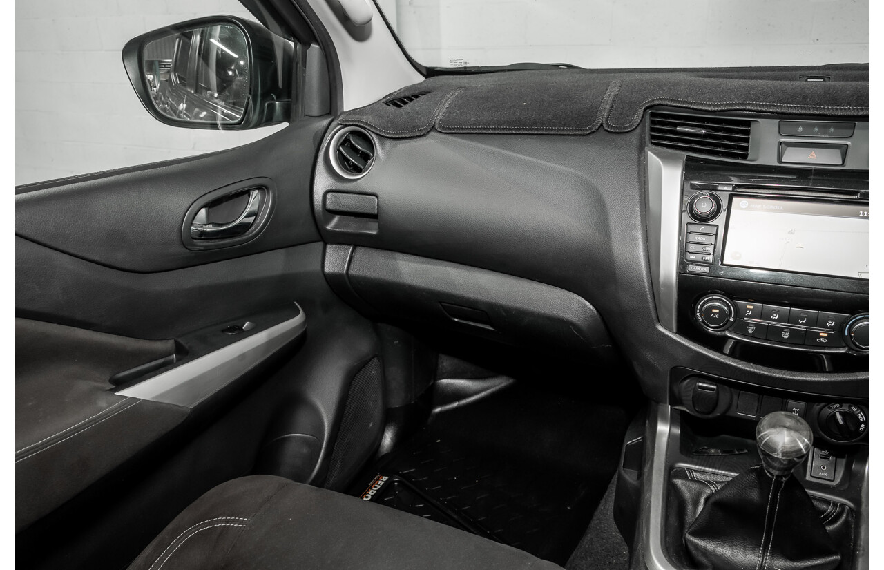 04/2017 Nissan Navara ST (4x4) D23 Series II Dual Cab Utility Grey Turbo Diesel 2.3L