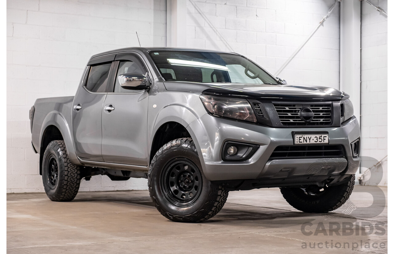 04/2017 Nissan Navara ST (4x4) D23 Series II Dual Cab Utility Grey Turbo Diesel 2.3L