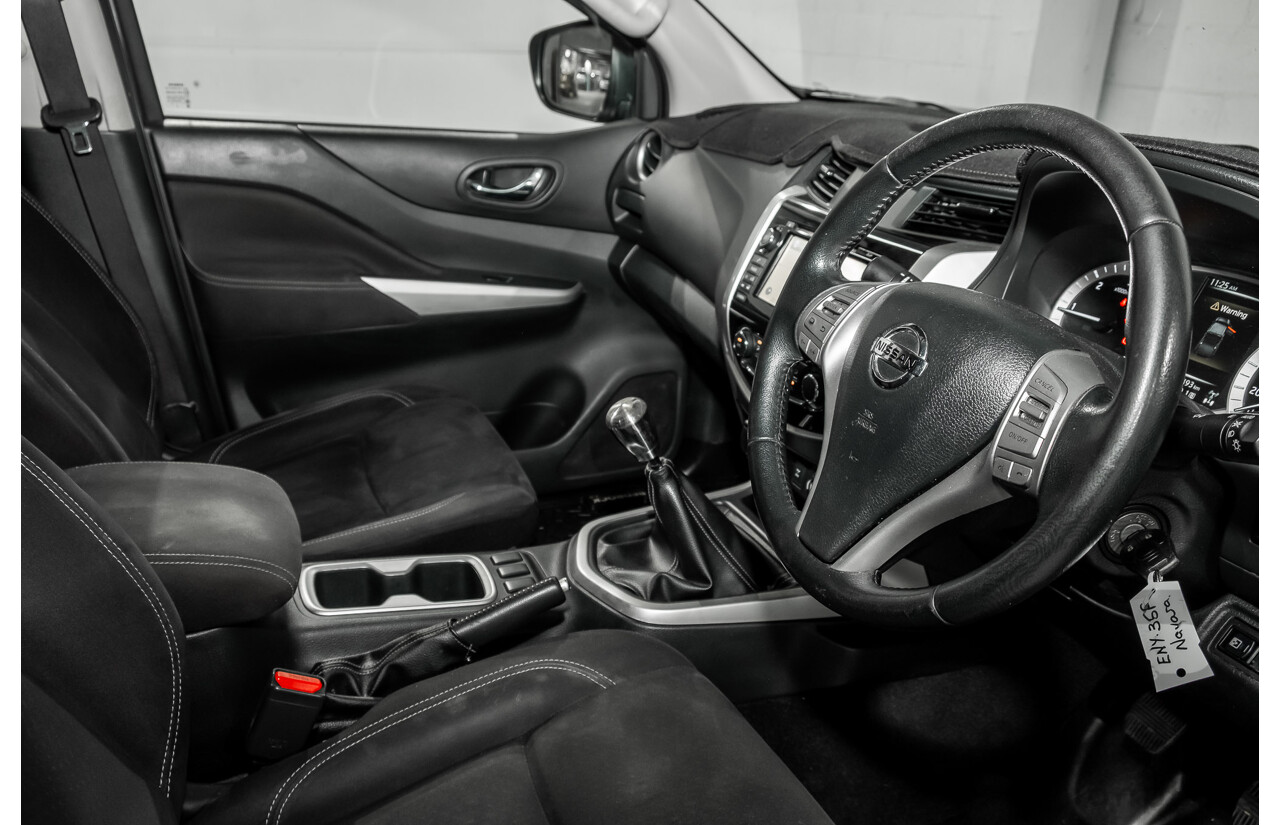 04/2017 Nissan Navara ST (4x4) D23 Series II Dual Cab Utility Grey Turbo Diesel 2.3L