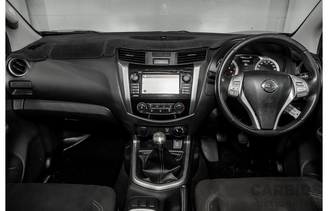 04/2017 Nissan Navara ST (4x4) D23 Series II Dual Cab Utility Grey Turbo Diesel 2.3L