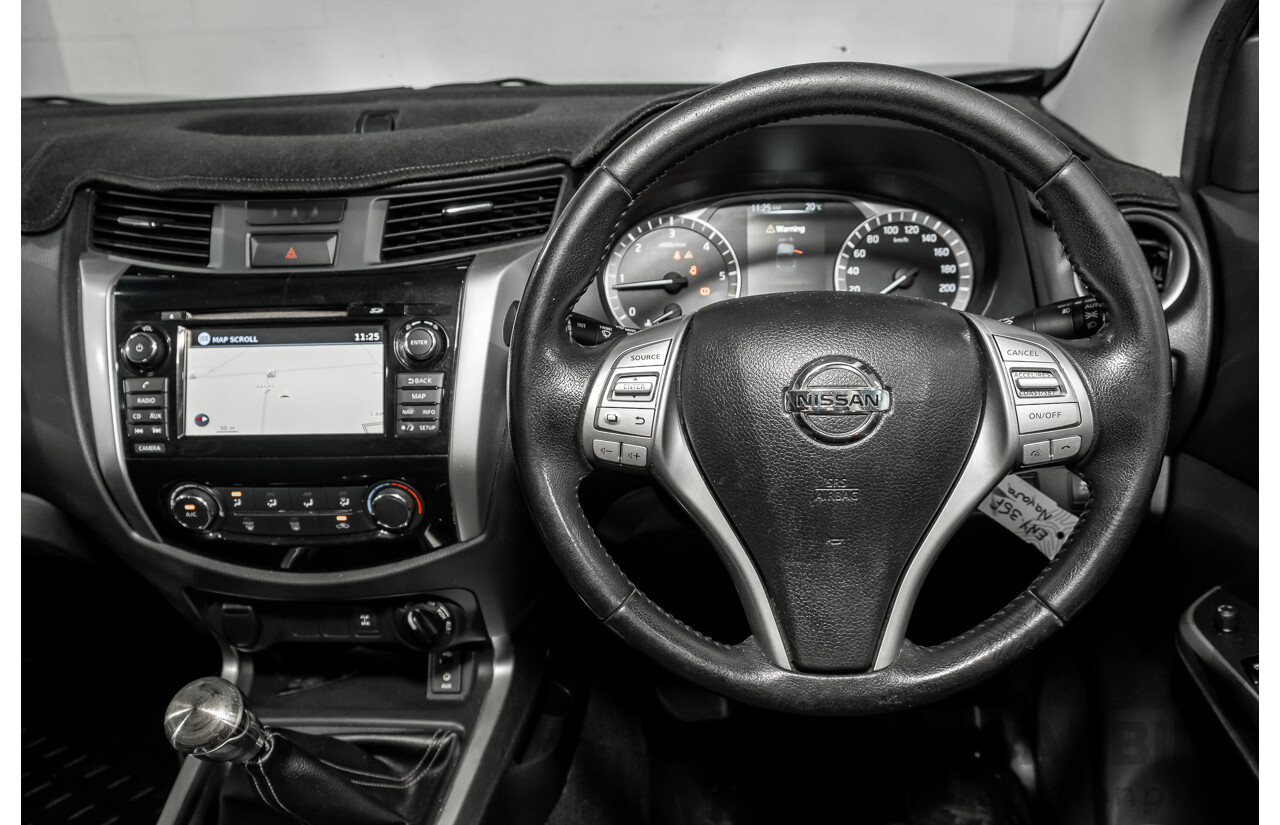 04/2017 Nissan Navara ST (4x4) D23 Series II Dual Cab Utility Grey Turbo Diesel 2.3L