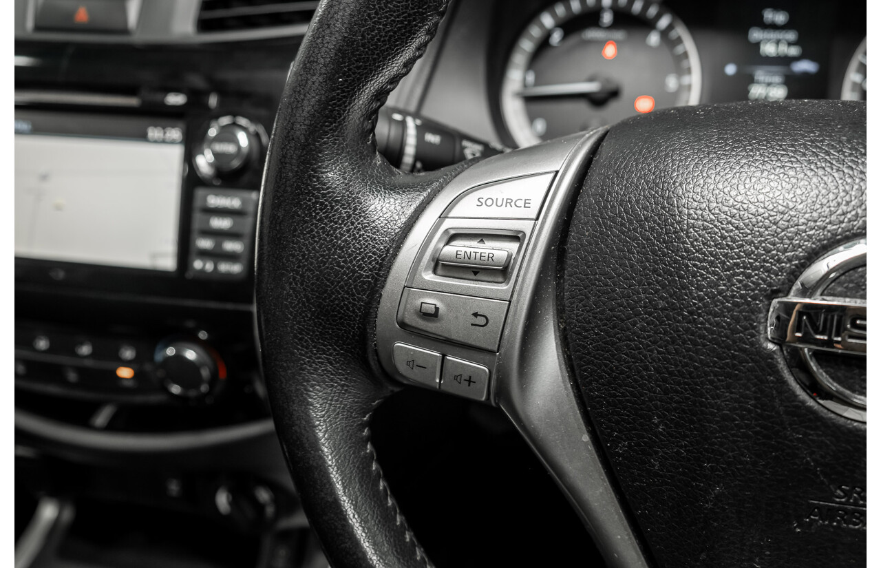 04/2017 Nissan Navara ST (4x4) D23 Series II Dual Cab Utility Grey Turbo Diesel 2.3L