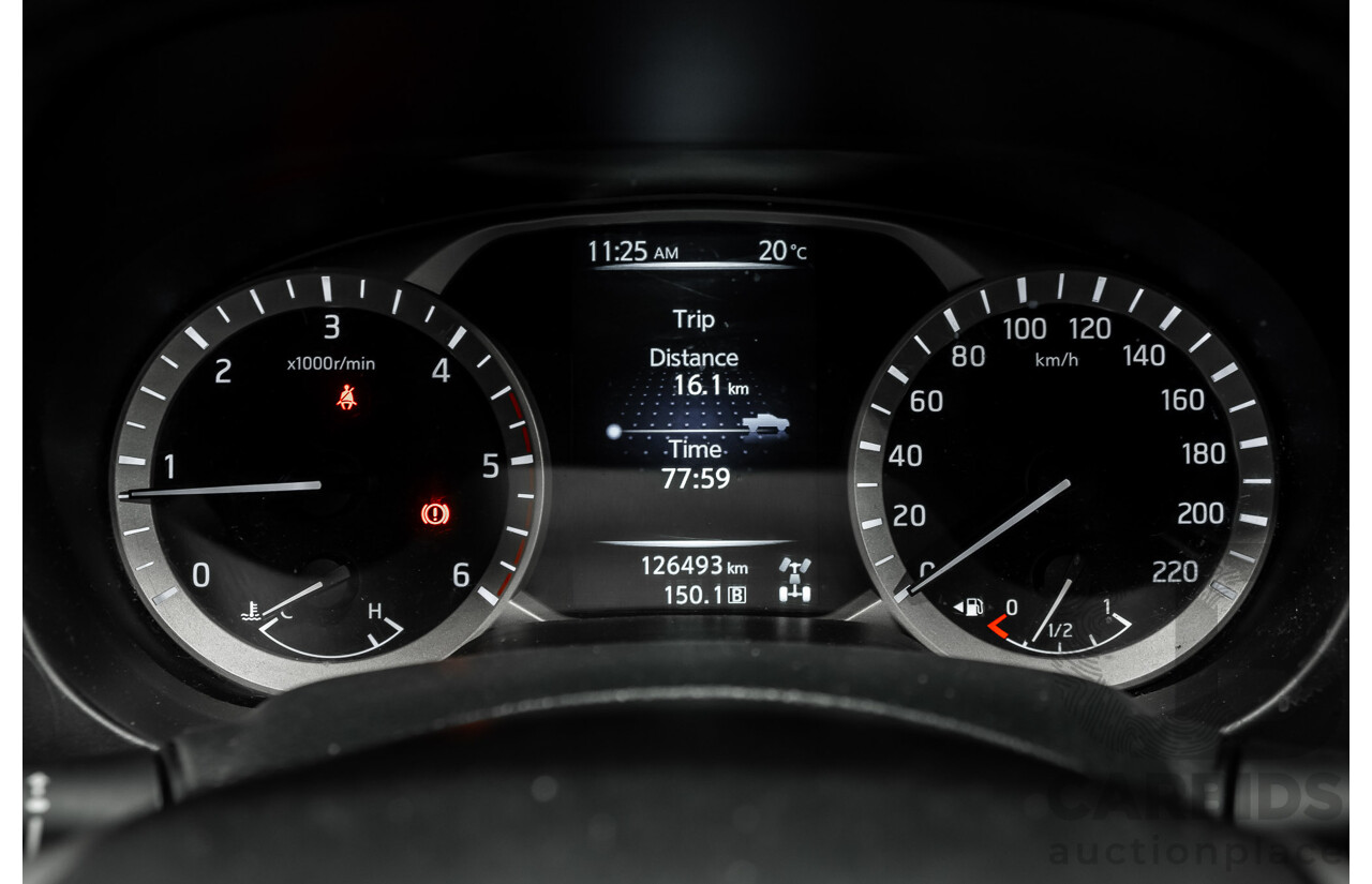 04/2017 Nissan Navara ST (4x4) D23 Series II Dual Cab Utility Grey Turbo Diesel 2.3L