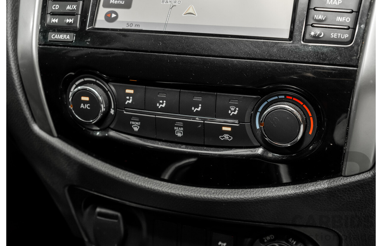 04/2017 Nissan Navara ST (4x4) D23 Series II Dual Cab Utility Grey Turbo Diesel 2.3L